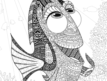 finding-dory-coloring-page-for-adults-1