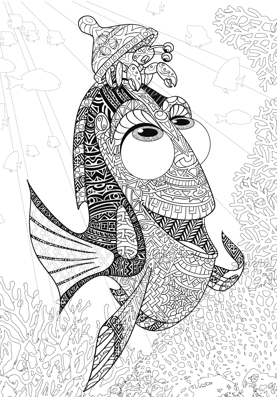 finding-dory-coloring-page-for-adults-1