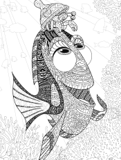 finding-dory-coloring-page-for-adults