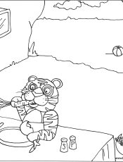 good-night-little-turtle-tiger-dinner