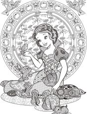 show-white-disney-colorig-page-adults