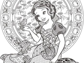 show-white-disney-colorig-page-adults