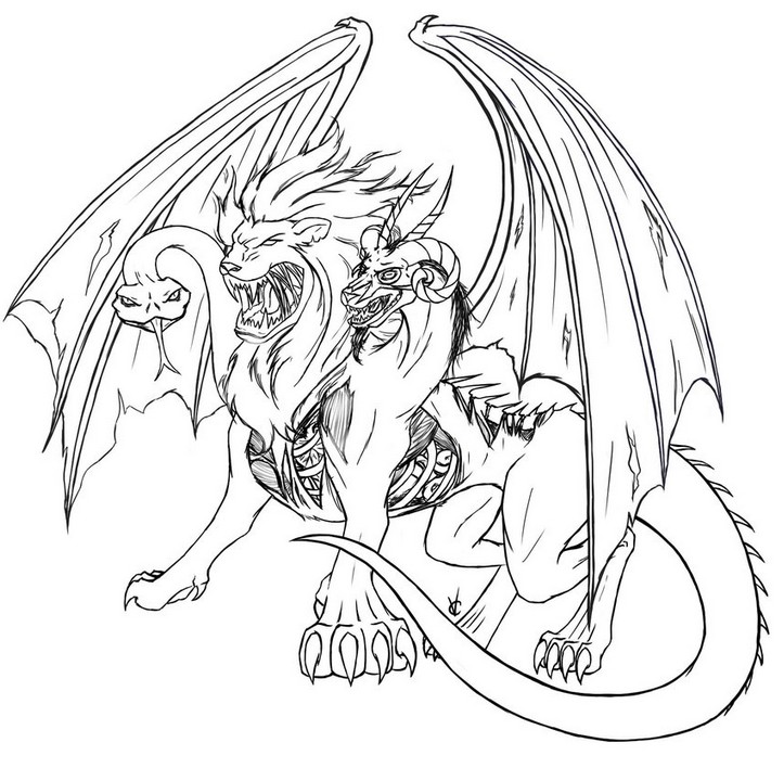 coloring-chimera-149073